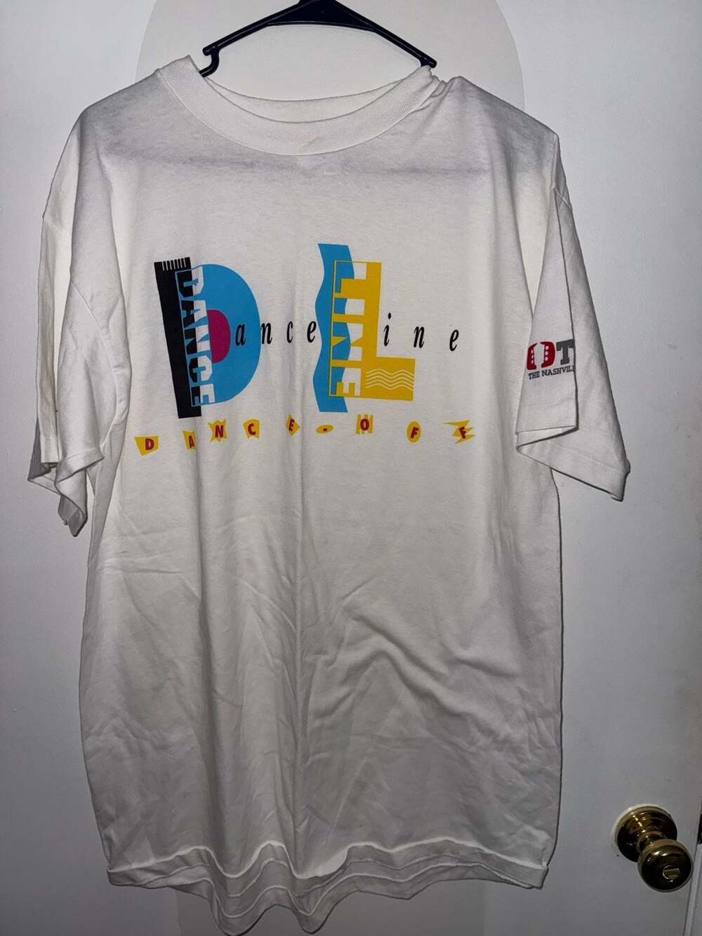 Vintage TNN Nashville Network Dance Line Dance-Off T-Shirt